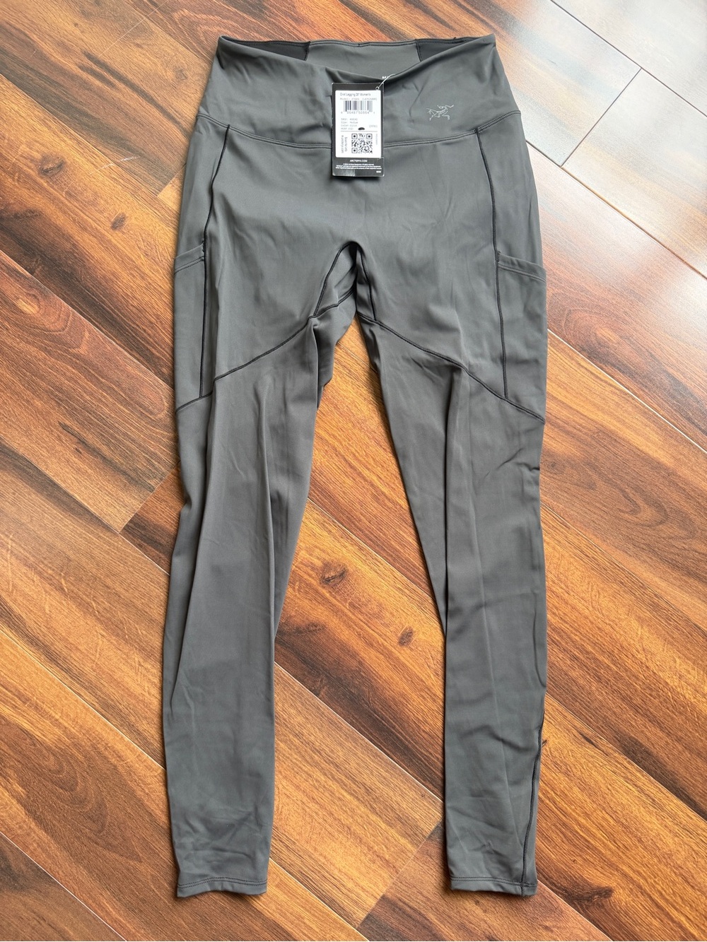 Arcteryx Oriel Legging 28” Gray Lightweight With Pockets New M 27001